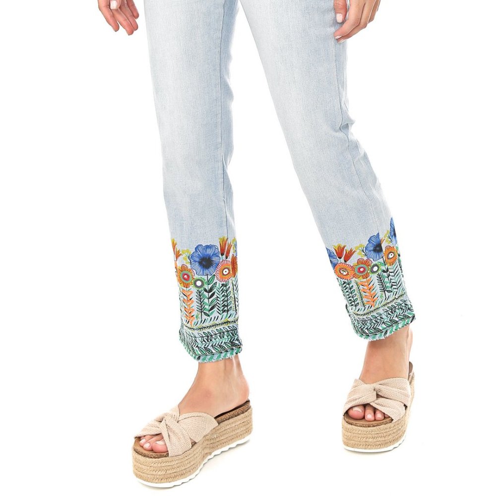 Floral Jeans by Desigual -- Exotic Jeans